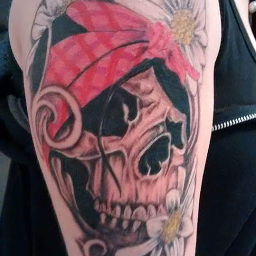 Explore alchemist tattoo ideas, creative tattoo ideas in Sunbury, available at Axonic Inkworks Custom Tattoo Studio