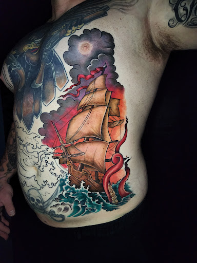 Explore religious tattoo ideas for women, creative tattoo ideas in Buford, available at Inked Arts Tattoo Studio