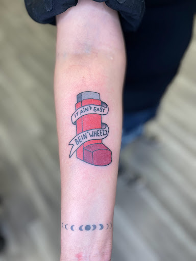 Explore family over everything tattoo ideas, creative tattoo ideas in Watford City, available at Soulful Ink Studios