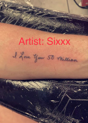 Explore toy story tattoo ideas, creative tattoo ideas in Foley, available at Symbolic Ink Tattoo Studio