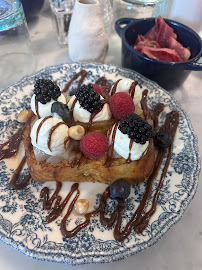 Pain perdu du Restaurant servant le petit-déjeuner La petite Bleue BRUNCH & COFFEE à Paris - n°18