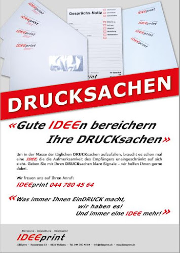Rezensionen über IDEEprint in Freienbach - Druckerei