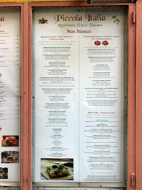 Le Gaglio à Nice menu