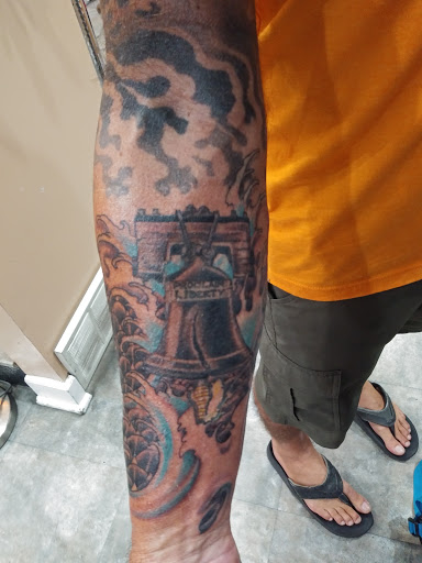 Explore ouija tattoo ideas, creative tattoo ideas in Philadelphia, available at No Ka Oi Tiki Tattoo