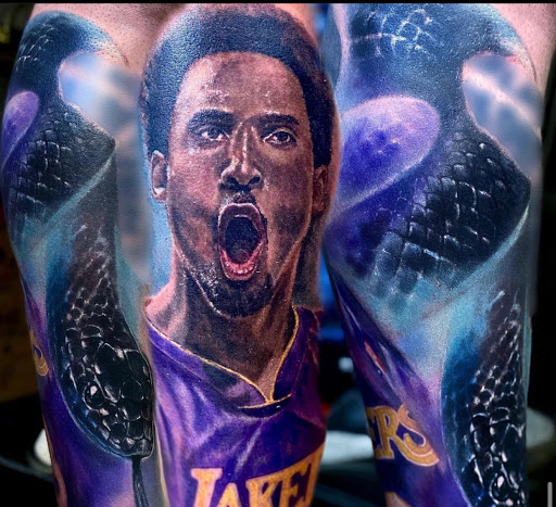 Explore tattoo ideas on calf, creative tattoo ideas in Fort Wayne, available at Grade A Tattoos and Body Piercing