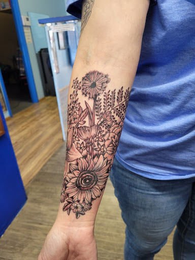 Explore tattoo initials ideas, creative tattoo ideas in Abilene, available at Ink Image Tattoos