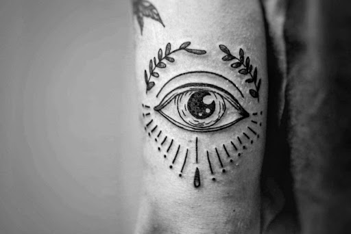 Explore anime leg tattoo ideas, creative tattoo ideas in Melbourne, available at The Selfcare Trifecta