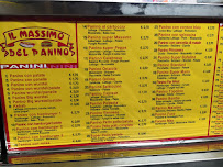 Menu du Il Massimo del Panino à Aragona