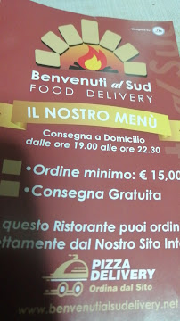 Benvenuti al Sud Delivery à Orbassano menu