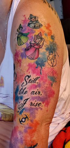 Explore tattoo ideas for chest piece, creative tattoo ideas in Madison, available at Ultimate Arts Tattoo