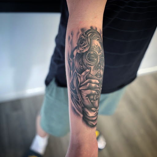 Explore funny small tattoo ideas, creative tattoo ideas in Belleville, available at Dark Horse Tattoo Company, LLC