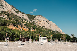 Photo de Sarisu Kadinlar Plaji zone de station balnéaire