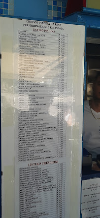 Piadina da Rina à Cesenatico menu