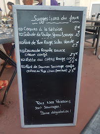 Restaurant de fruits de mer L' Ecailler Des Beaux Arts à Montpellier (le menu)