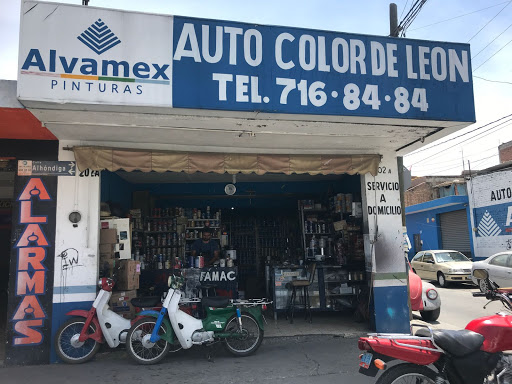 Auto color de León