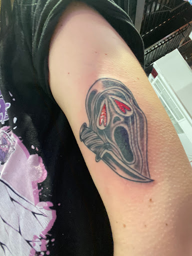 Explore love death and robots tattoo ideas, creative tattoo ideas in Duluth, available at Tattoo Fiesta