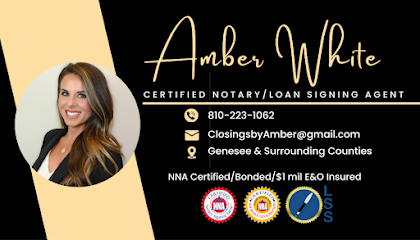 Mobile Notary & Loan Signings by Amber