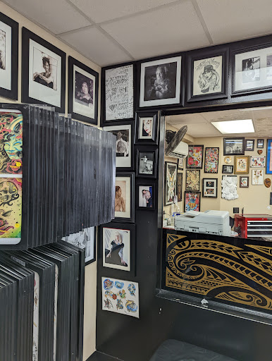 Explore cliff tattoo ideas, creative tattoo ideas in Honolulu, available at Skin Deep Tattoo and Piercing Waikiki