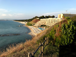 Fotografie cu Plaja Sani și așezarea