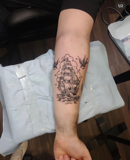 Explore small coraline tattoo ideas, creative tattoo ideas in Orange Park, available at Big City Tattoo and Piercing