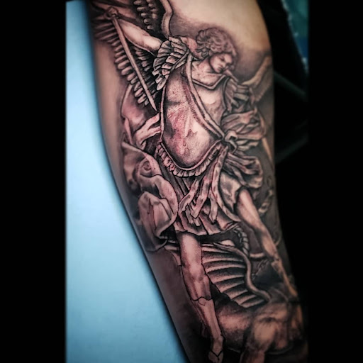 Explore female big tattoo ideas, creative tattoo ideas in Colton, available at Vengeance Ink Tattoo & body piercing
