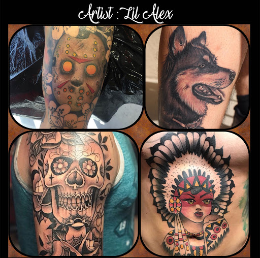 Explore solar system tattoo ideas, creative tattoo ideas in El Paso, available at Pumping Ink Tattoo Parlor