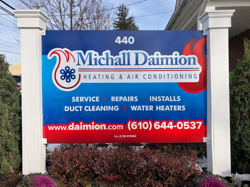 HVAC Contractor «Michall Daimion Heating & Air Conditioning, Inc.», reviews and photos, 440 E King Rd, Malvern, PA 19355, USA
