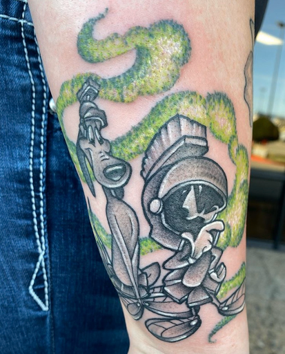 Explore the weeknd tattoo ideas, creative tattoo ideas in Oklahoma City, available at Oklahoma Tattoo Collective