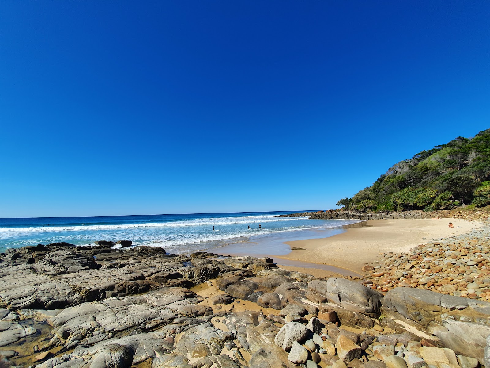 Zdjęcie First Bay Coolum Beach z powierzchnią beżowy piasek
