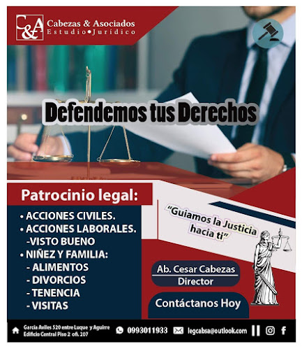 Opiniones de Estudio jurídico Cabezas & Asociados en Guayaquil - Abogado