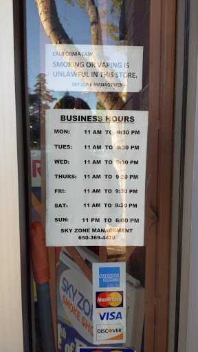 Tobacco Shop «Sky Zone Smoke Shop», reviews and photos, 2664 Broadway, Redwood City, CA 94063, USA