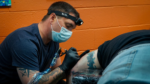 Explore god is greater than the highs and lows tattoo ideas, creative tattoo ideas in Virginia Beach, available at World Famous Blue Horseshoe Tattoo and Piercing Independence