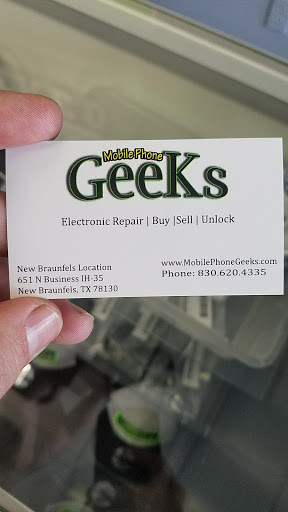 Cell Phone Store «Mobile Phone Geeks», reviews and photos, 651 TX-46 BUS #1325, New Braunfels, TX 78130, USA