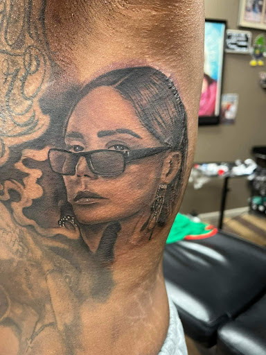 Explore god tattoo ideas for females, creative tattoo ideas in Kansas City, available at La plaza tattoo and art gallery