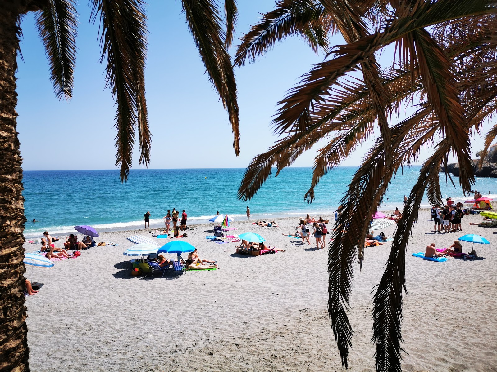 Photo of Playa la Caletilla amenities area