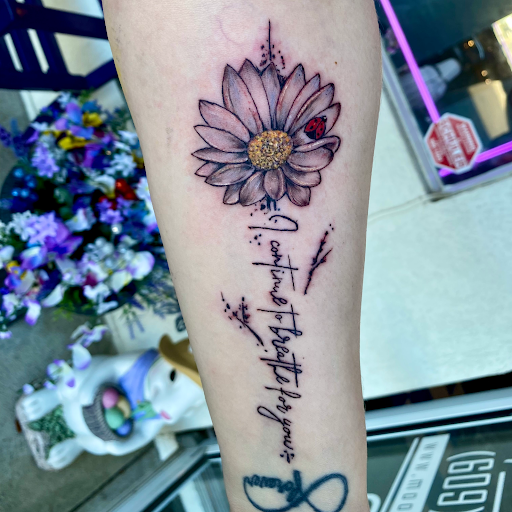 Explore tattoo ideas for music lovers, creative tattoo ideas in Ocean View, available at Moonlight Tattoo