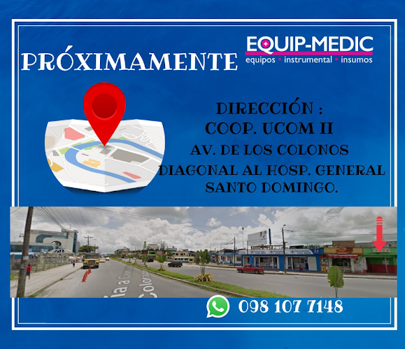 EQUIP-MEDIC Principal /ECUADOR/Distribuidora y venta de Equipos e Insumos medicos - Santo Domingo de los Colorados