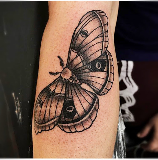 Explore black and red tattoo ideas, creative tattoo ideas in Twentynine Palms, available at Hilltop Tattoo Company