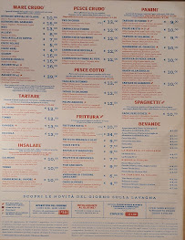 Carte du Pescaria à Polignano a Mare