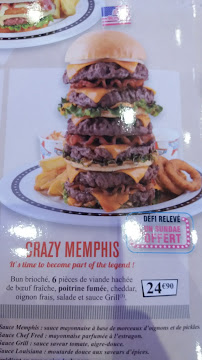 Hamburger du Restaurant américain Memphis - Restaurant Diner à Miserey-Salines - n°8