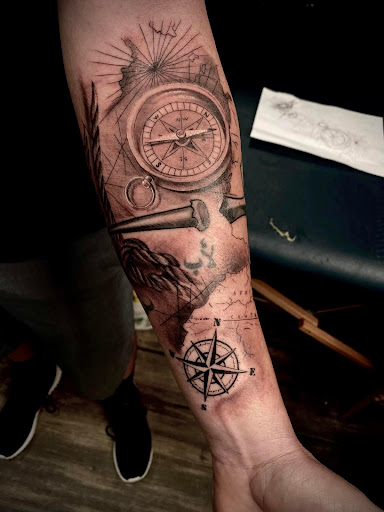 Explore free your mind tattoo ideas, creative tattoo ideas in Goose Creek, available at Red Kirin Tattoo