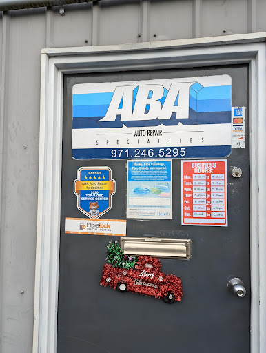 Auto Repair Shop «ABA Auto Repair Specialties», reviews and photos, 1458 NE 25th Ave, Hillsboro, OR 97124, USA