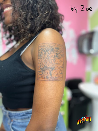 Explore tattoo cover up ideas on neck, creative tattoo ideas in Kingsport, available at Ink-a-zoid Tattoos & Piercings