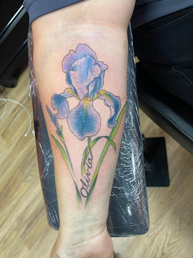 Explore tattoo letters ideas, creative tattoo ideas in Mesa, available at Ranger Tattoo & Piercing