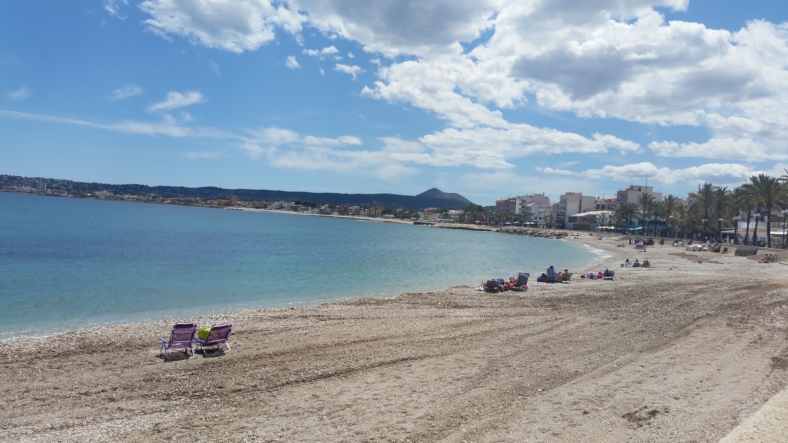 Photo of Playa del Arenal and the settlement