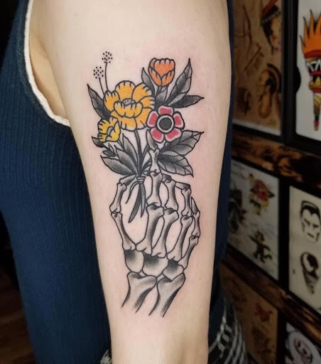 Explore palm size tattoos ideas, creative tattoo ideas in Lake Villa, available at Eternal Tiger Tattoo