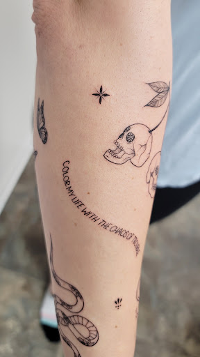 Explore simple arm tattoo ideas, creative tattoo ideas in Greenville, available at Lee Ink Studio SC (Appointment Only)