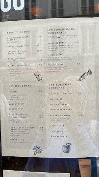 Café LACTEM Café à Paris (la carte)