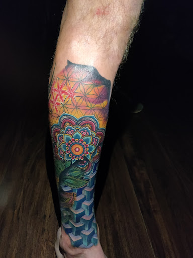 Explore aruba tattoo ideas, creative tattoo ideas in Tahlequah, available at Monochrome Ink