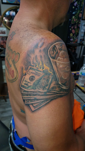 Explore mom death tattoo ideas, creative tattoo ideas in Linn Creek, available at Hillard Skillard Tattoos, LLC.